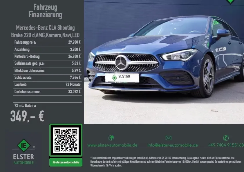 Mercedes-Benz CLA 220 Shooting Brake